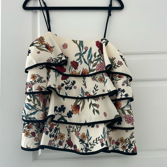 C/MEO Collective Tops - C/MEO Collective - Entitled Tiered tank (S)